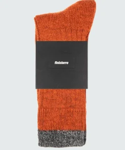 Discount Finisterre Bosun Sock BurntOrange/GreyMarl