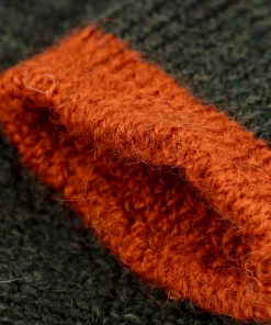 Cheap Finisterre Bosun Sock Olive/RedRust