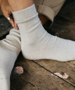 Best Finisterre Classic Wool Sock Oatmeal