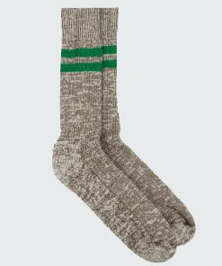 Cheap Finisterre Kelson Stripe Sock SealBrown/Green