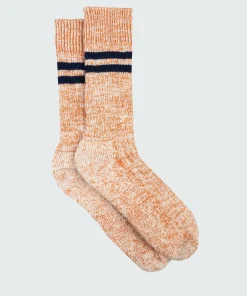 Best Sale Finisterre Kelson Stripe Sock Sangria/Navy