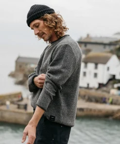 Sale Finisterre Men's Barents Sweater GreyMarl