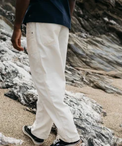 Fashion Finisterre Men's Basset Pant Ecru