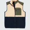 Store Finisterre Men's Bolster Fleece Vest Oatmeal/Navy