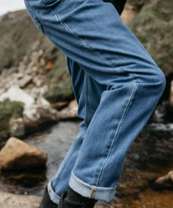 Clearance Finisterre Men's Breaker 5-Pocket Jean WashedIndigo