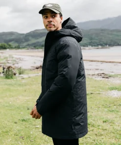 New Finisterre Men's Caelus Waterproof Parka Black