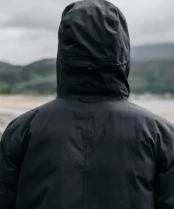 New Finisterre Men's Caelus Waterproof Parka Black