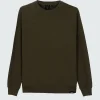 Online Finisterre Men's Coho Sweatshirt Olive