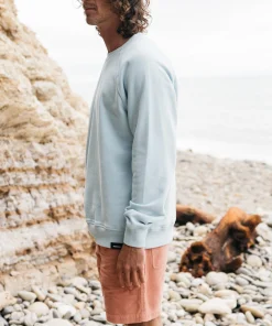 Clearance Finisterre Men's Coho Sweatshirt Sky