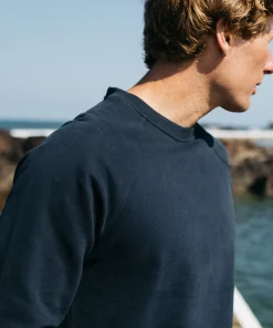 Hot Finisterre Men's Coho Sweatshirt Navy