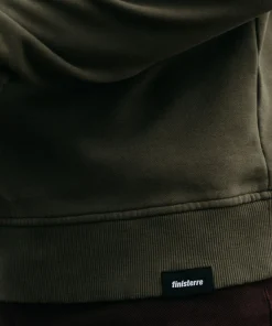 Online Finisterre Men's Coho Sweatshirt Olive