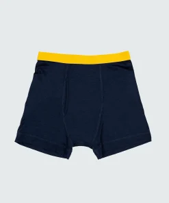 Fashion Finisterre Men's Eddy 2.0 Merino Wool Boxers Navy/Manuka