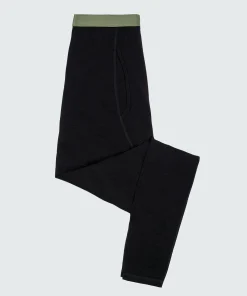 Cheap Finisterre Men's Eddy 2.0 Merino Wool Long Johns Black/Olive