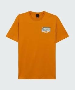 Best Finisterre Men's Emblem T-Shirt HarvestGold
