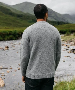 Flash Sale Finisterre Men's Furlong Crew Sweater GreyMarl