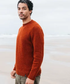 Hot Finisterre Men's Furlong Crew Sweater Sable