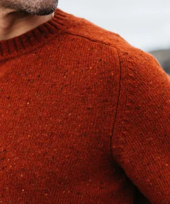 Hot Finisterre Men's Furlong Crew Sweater Sable