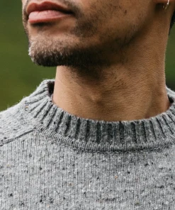 Flash Sale Finisterre Men's Furlong Crew Sweater GreyMarl
