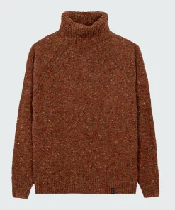 Cheap Finisterre Men's Furlong Roll Neck Sweater Spice
