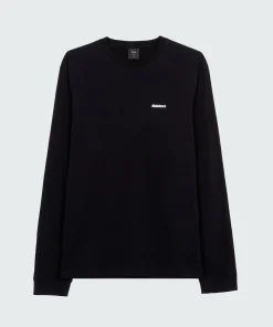 Hot Finisterre Men's Harlyn Logo Long Sleeve T-Shirt Black