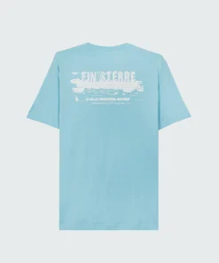 Cheap Finisterre Men's Ice Cold T-Shirt GlacierBlue