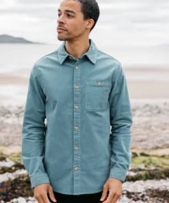 Flash Sale Finisterre Men's Jetty Cord Shirt OceanStorm