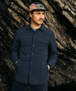 Flash Sale Finisterre Men's Lapwing Shirt Navy