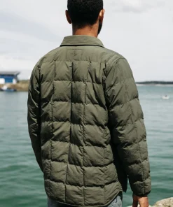 Cheap Finisterre Men's Lapwing Shirt Olive