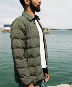 Cheap Finisterre Men's Lapwing Shirt Olive