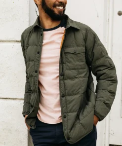 Cheap Finisterre Men's Lapwing Shirt Olive