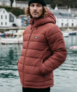 Flash Sale Finisterre Men's Nebulas Insulated Jacket DarkRosewood