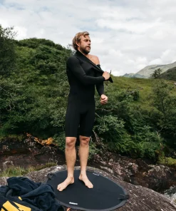 Hot Finisterre Men's Nieuwland 2mm Yulex® Back Zip Long Sleeve Spring Suit Black