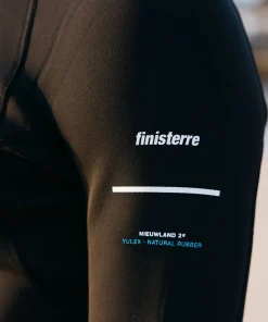 Cheap Finisterre Men's Nieuwland 2mm Yulex® Long Sleeve Top Black