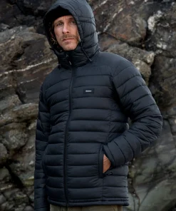 Hot Finisterre Men's Nimbus Hooded Jacket Black
