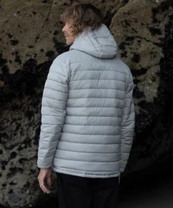 New Finisterre Men's Nimbus Hooded Jacket Whale