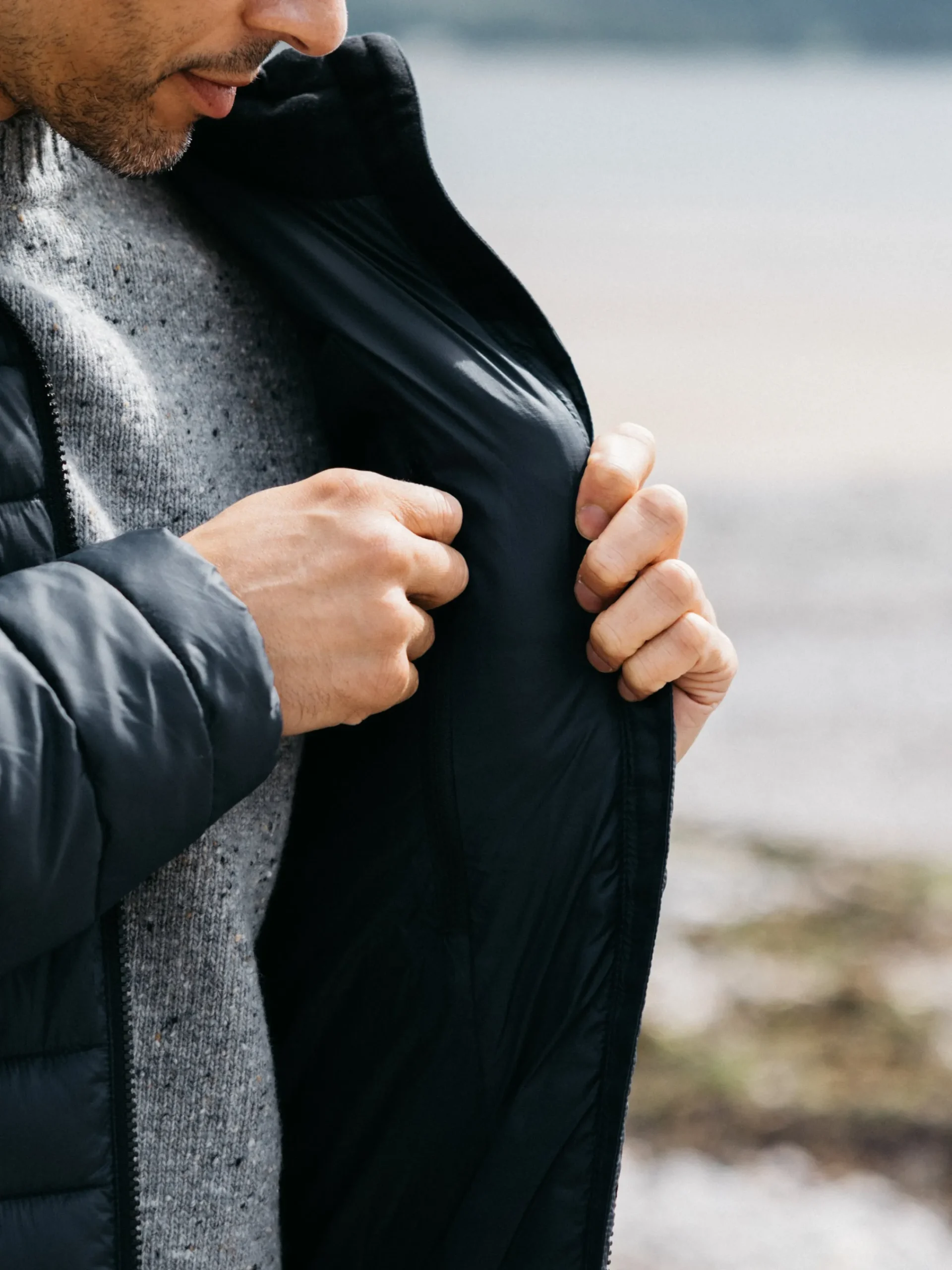 Online Finisterre Men's Nimbus Insulated Jacket Black