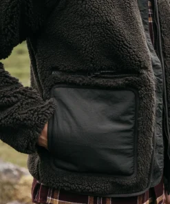Sale Finisterre Men's Orsik Fleece Jacket RavenBlack