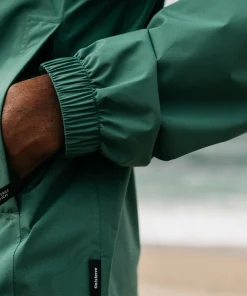 New Finisterre Men's Rainbird Waterproof Jacket PineShadow
