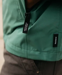 New Finisterre Men's Rainbird Waterproof Jacket PineShadow