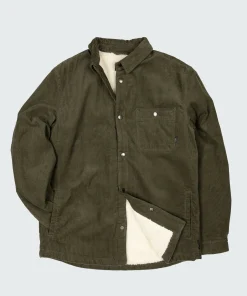 Best Sale Finisterre Men's Rigger Fleece Lined Jacket Olive