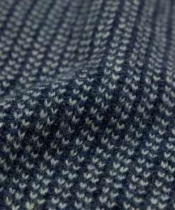Discount Finisterre Men's Selfost Nordic Patterned Crew Sweater Navy/Sky/DarkRosewood