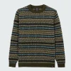 New Finisterre Men's Shetland Fair Isle Sweater Multi