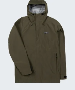 Hot Finisterre Men's Skybird Waterproof Jacket Olive