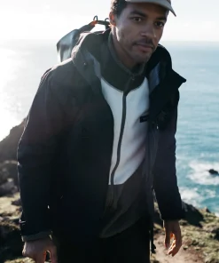 Hot Finisterre Men's Stormbird Waterproof Jacket Black