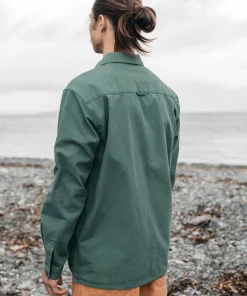 Discount Finisterre Men's Tonkin Work Shirt PineShadow