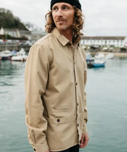 Cheap Finisterre Men's Tonkin Work Shirt Flint