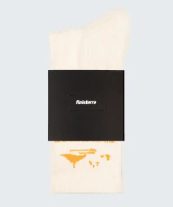 Best Sale Finisterre Rossby Sports Sock PendantEcru/Flame