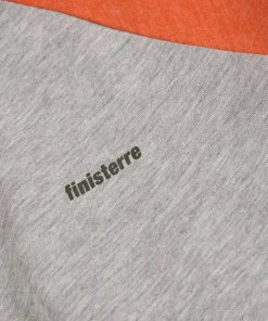 Flash Sale Finisterre Women's Bailey Long Sleeve T-Shirt GreyMarl/RedRust