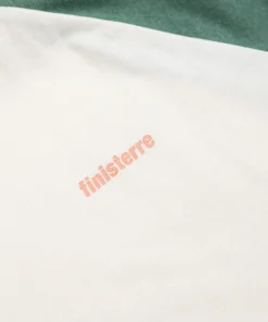 Best Sale Finisterre Women's Bailey T-Shirt Ecru/PineShadow
