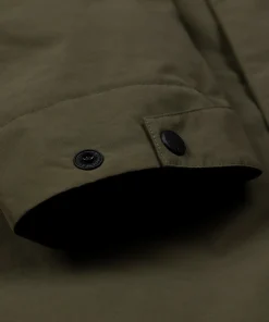 Shop Finisterre Women's Caelus Waterproof Parka Olive